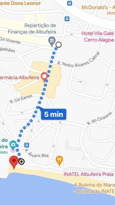Alexa Apartment T2, Albufeira Center Two Bedrooms Self Check-In Екстериор снимка